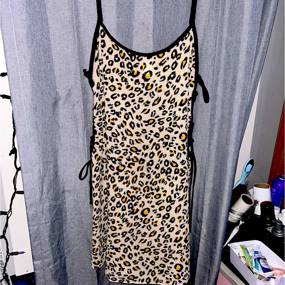 Xhilaration dress cheetah print